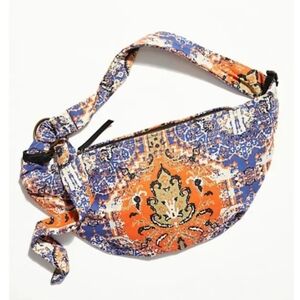 Free People Shoshana Printed Sling Bag Mozaic Slouchy Gorpcore